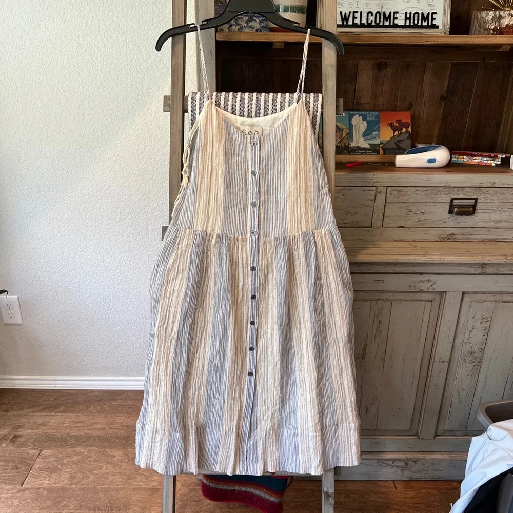 Sea New York women’s striped nautical dress size 2